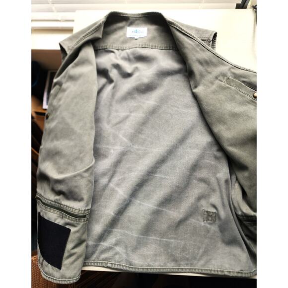 UTILITY VEST-BLUE STONE SAFETY PRODUCTS-Army Green-Multiple Pockets-Size 4XL - Picture 10 of 16